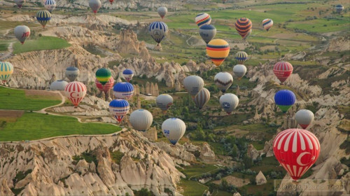 Полет на шаре в Каппадокии Турция